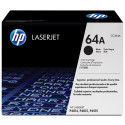 HP toner 64A, 10 000 pages, OEM CC364A, noir