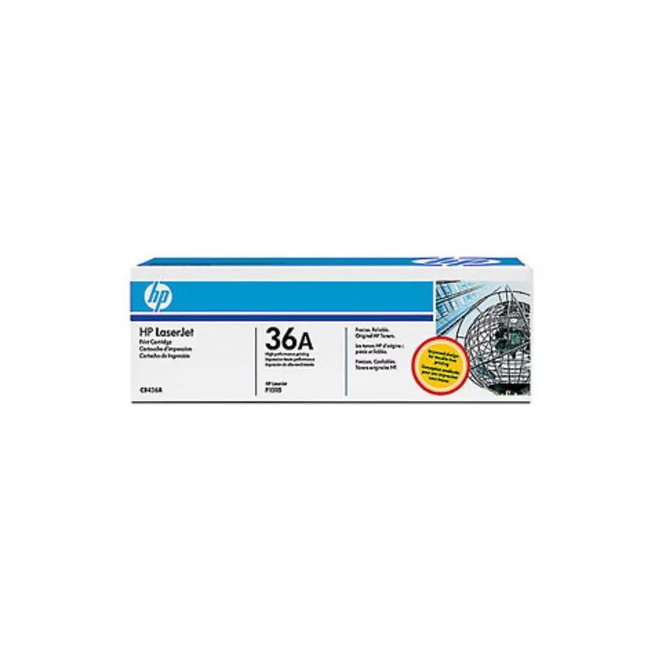 HP 36A Black Original LaserJet Toner...