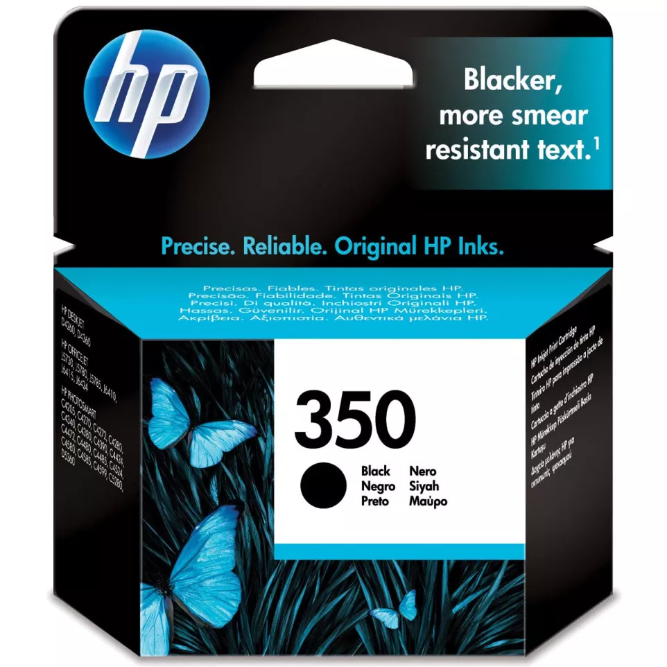 HP inktcartridge 350, 200 pagina's,...