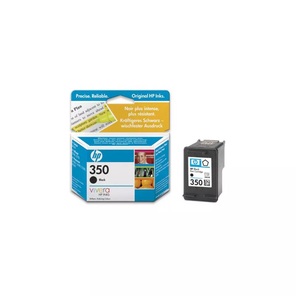 HP inktcartridge 350, 200 pagina's,...