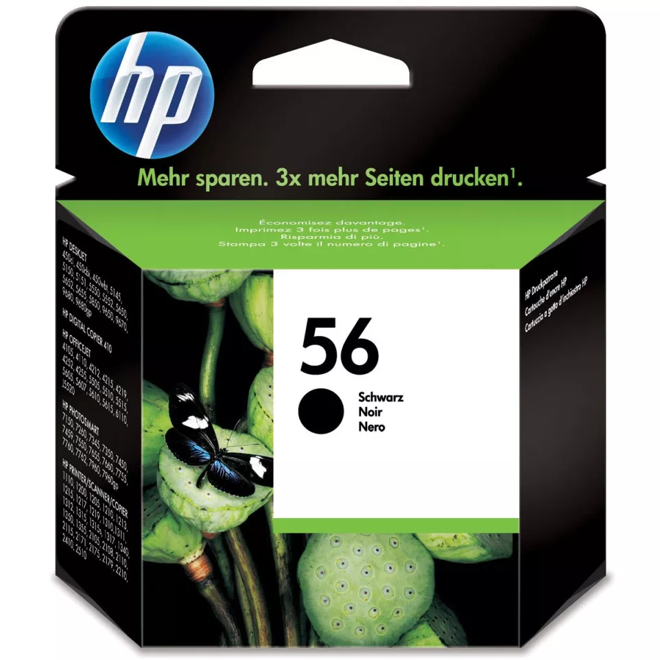 HP cartouche d'encre 56, 520 pages,...