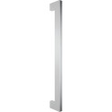 U-profiel deurgreep 40/21mm as=1800mm geborsteld roestvrij staal / pce