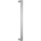 Tirant de porte U profil demi-lune 40/25mm 1800mm inox / pce