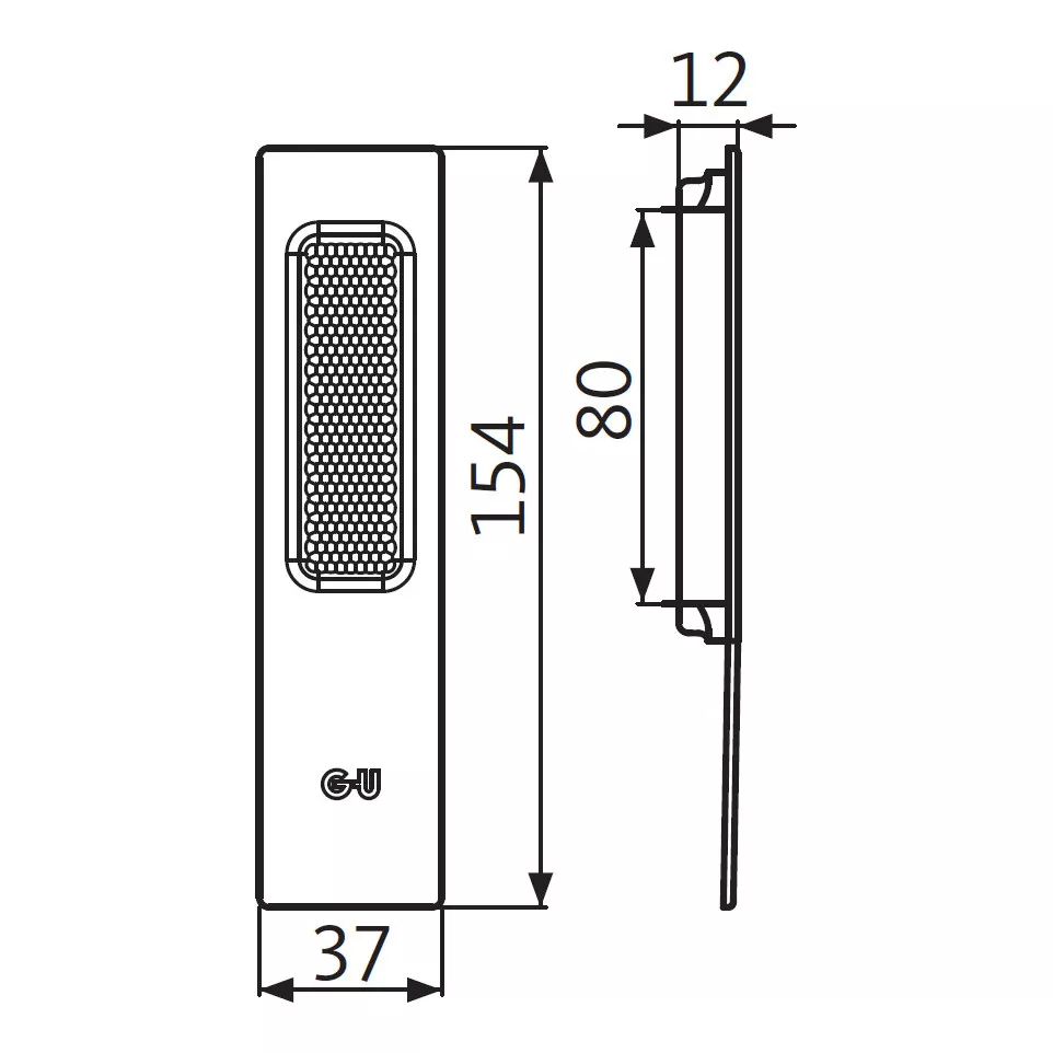 Rectangular Stainless Steel GU Bowl...