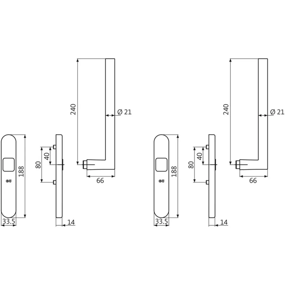 Double Stainless Steel Handles GU...