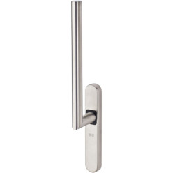 GU Forte Simple Stainless Steel Handle L-Shape 90° Ø20mm for Lift-and-Slide Frames per piece