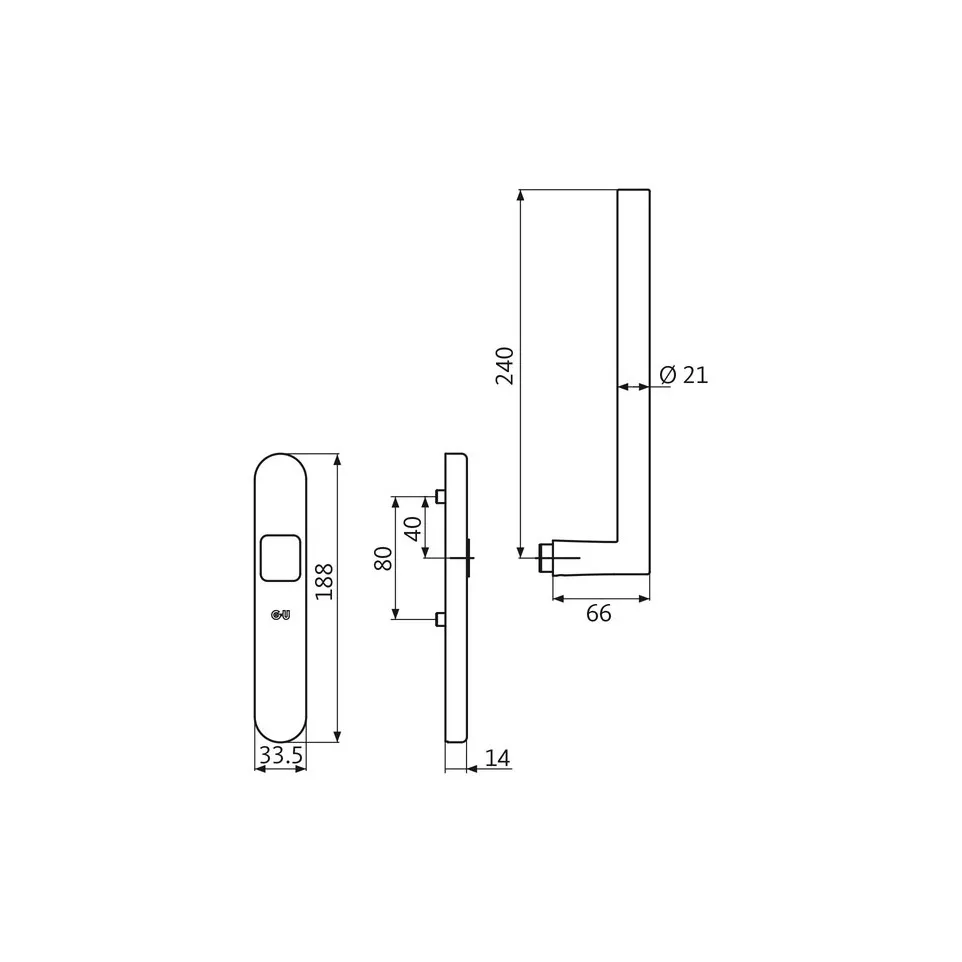 GU Forte Simple Stainless Steel...