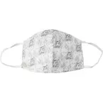 Wasbaar mondmasker, tigers motief, maat: heren, pak van 5 stuks