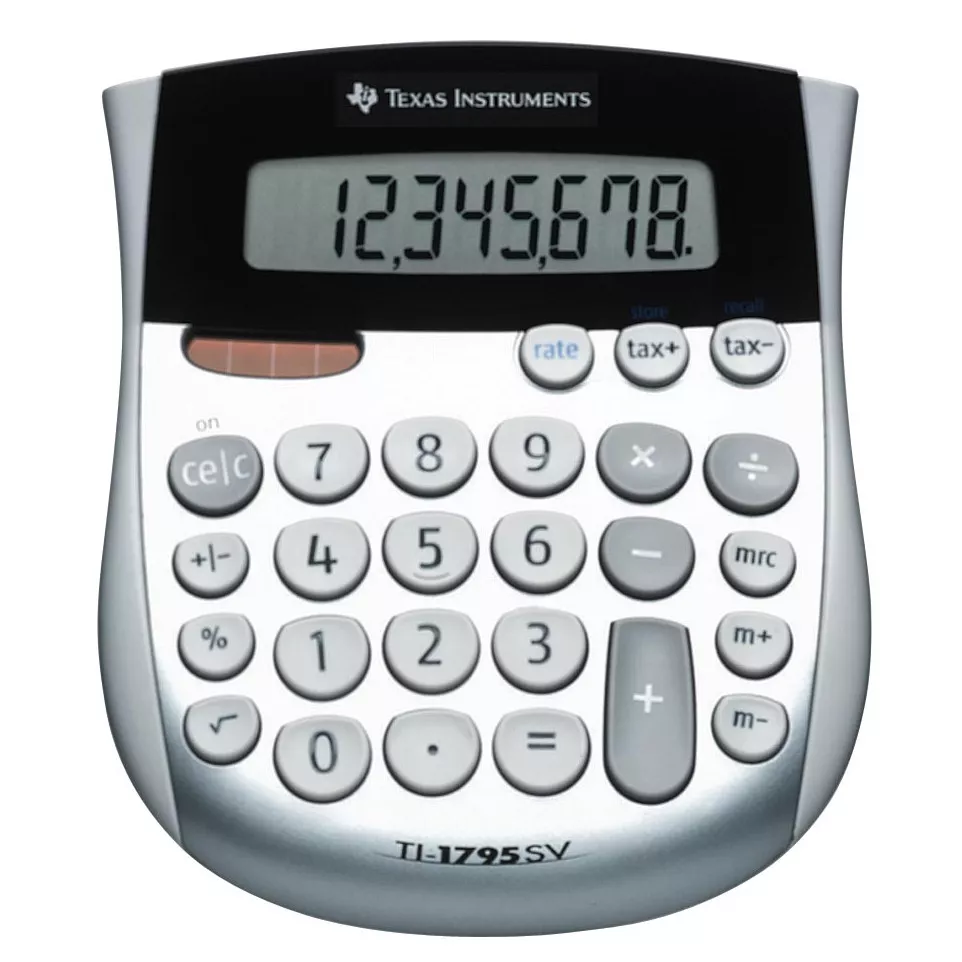 Texas bureaurekenmachine TI-1795 SV