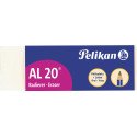 Pelikan AL20 Plastic Erasers White Box of 20 Pieces