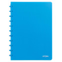 Atoma protège-documents, ft A4, PP transparant, 20 tassen, couleurs assorties