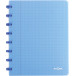 Atoma Trendy A5 Notebook, 144 Pages, Polypropylene Cover, Square Ruled, Assorted Colors