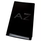 Apli Portes-cartes de visite, Ft 27,5 x 12 cm, 160 cartes, noir