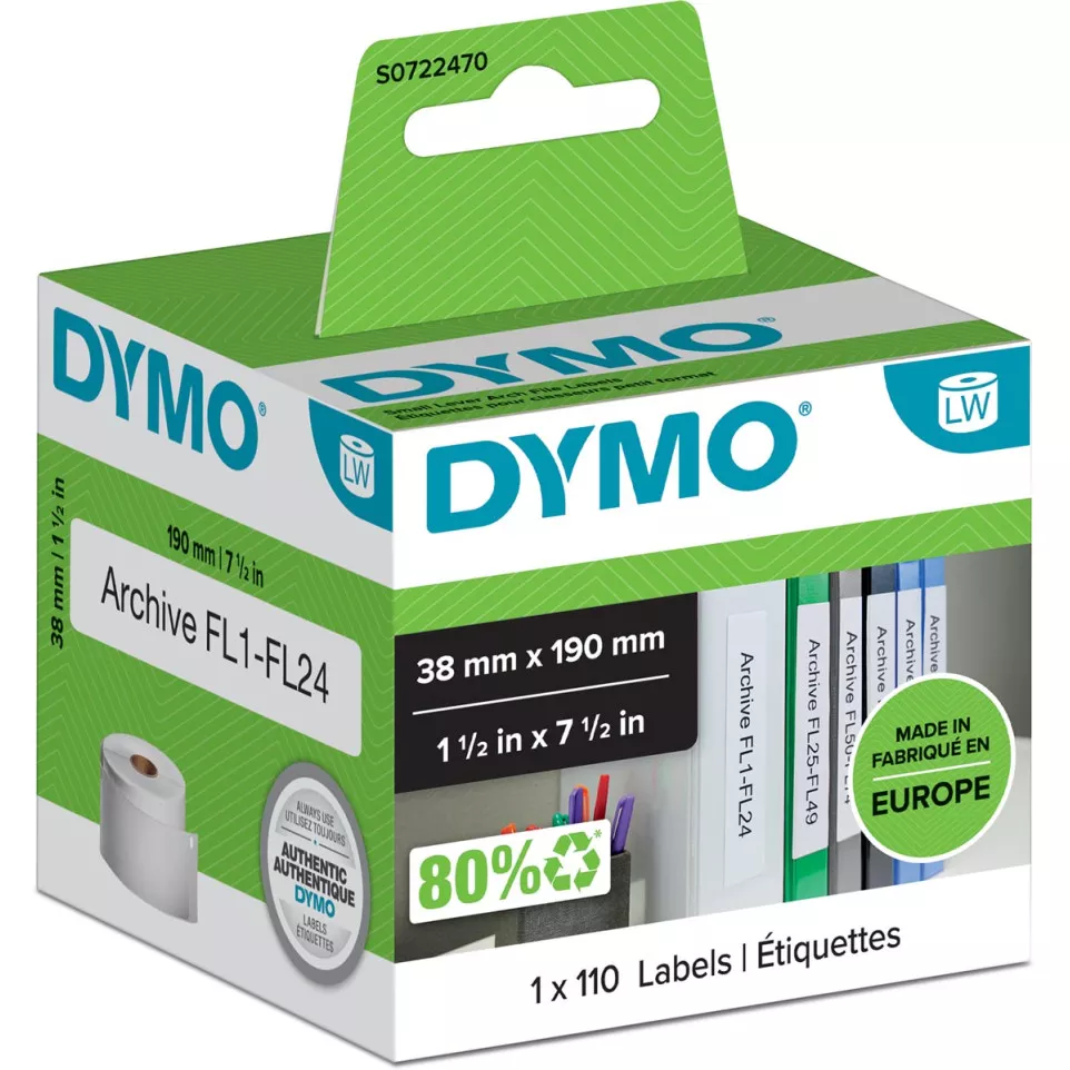 Dymo etiketten LabelWriter ft 190 x...