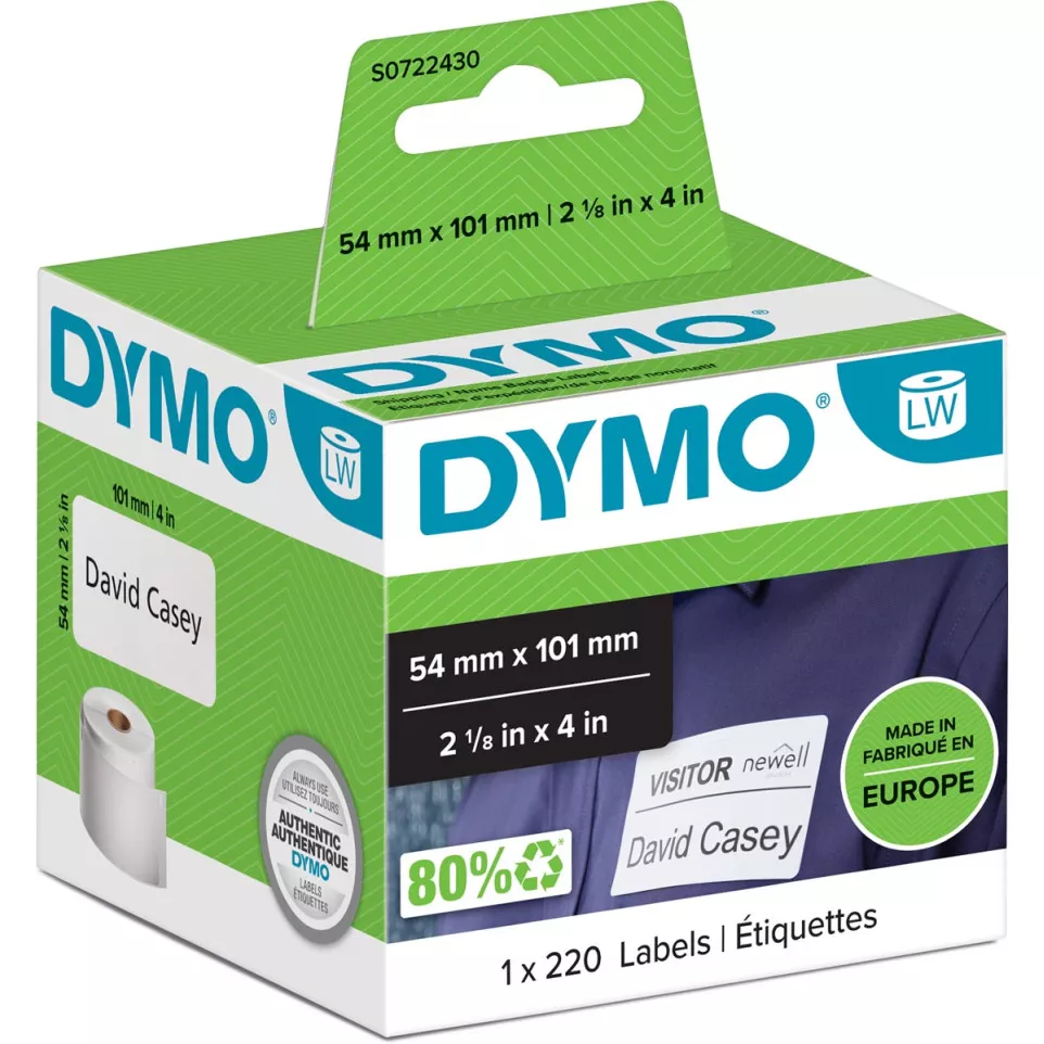 DYMO LabelWriter labels 101 x 54 mm...