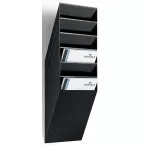 Durable porte-brochures Flexiboxx 6 A4, noir