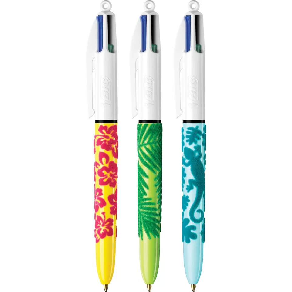 Bic 4 Colours Velours stylo bille 4...