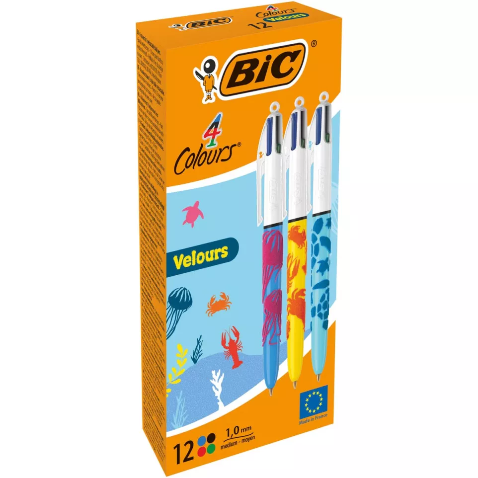 BIC 4-Color Original Retractable...