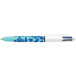 BIC 4-Color Original Retractable Ballpoint Pens, Medium Point, Assorted Ink, Box of 12