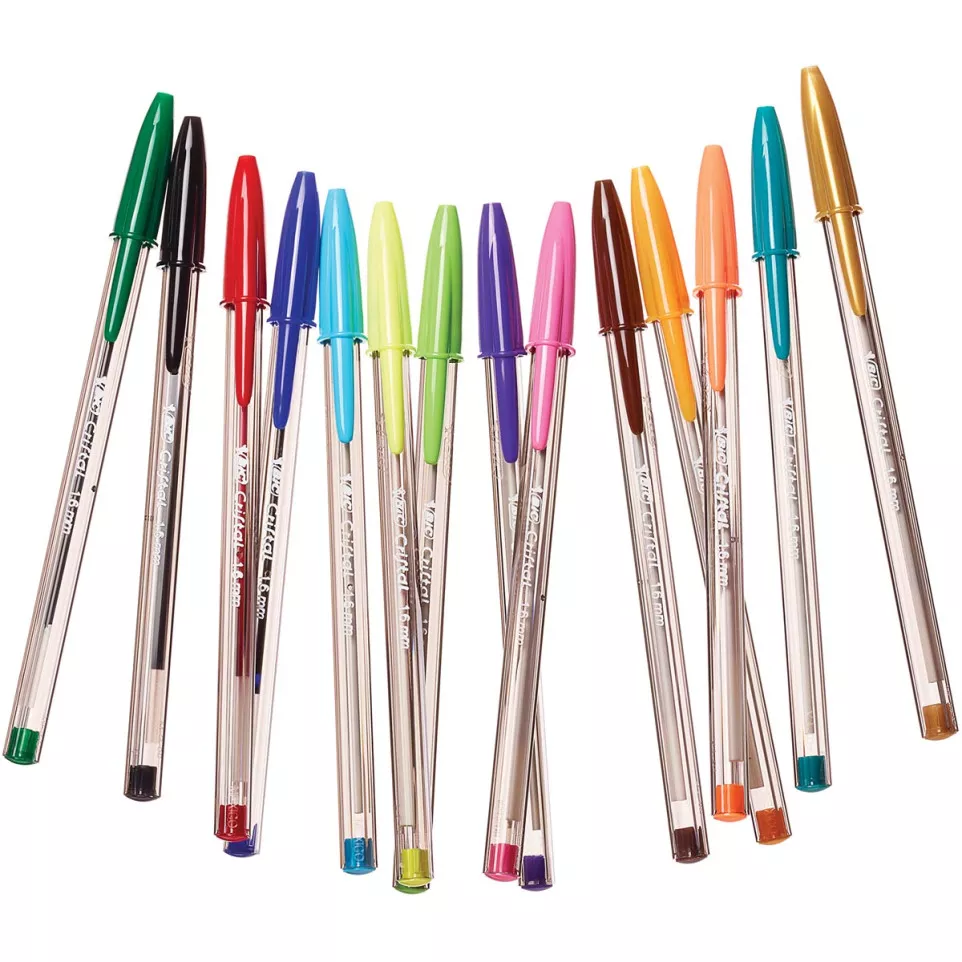 BIC Cristal Ballpoint Pens...