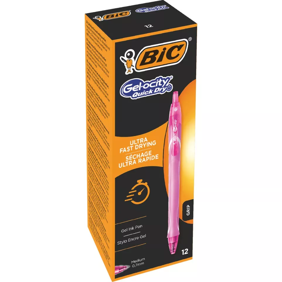 BIC Gel-ocity Quick Dry Retractable...
