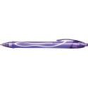 Bic Gel-ocity Quick Dry roller à encre gel, pourpe