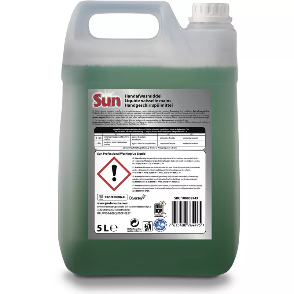 Sun Pro Formula Hand Dishwash 5L Bottle