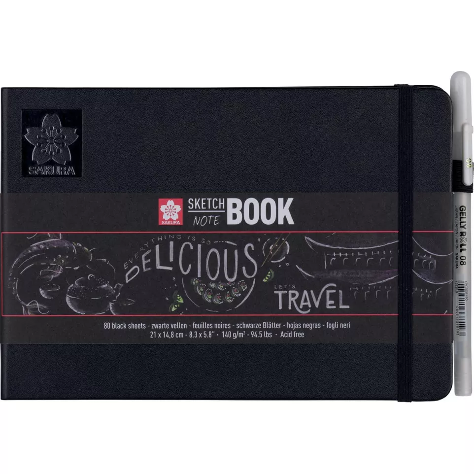 Sakura cahier de croquis, 140 g/m²,...