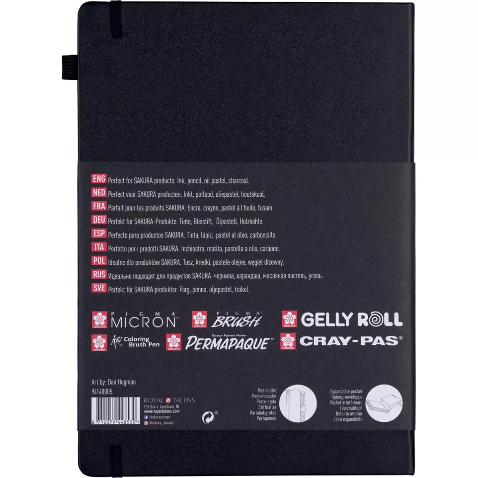 Sakura cahier de croquis, 140 g/m²,...