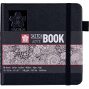 Sakura schetsboek, 140 g/m², ft 12 x 12 cm, wit, 80 vel