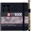 Sakura schetsboek, 140 g/m², ft 12 x 12 cm, wit, 80 vel