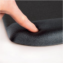 Fellowes PlushTouch tapis souris avec repose-poignet, noir