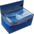 Bronyl Transparent U-Shaped PVC Sleeve 140 Microns Credit Card Size Display Pack of 100 Pieces