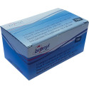 Bronyl U-mapje uit transparante PVC van 140 micron, ft kredietkaart, display van 100 stuks