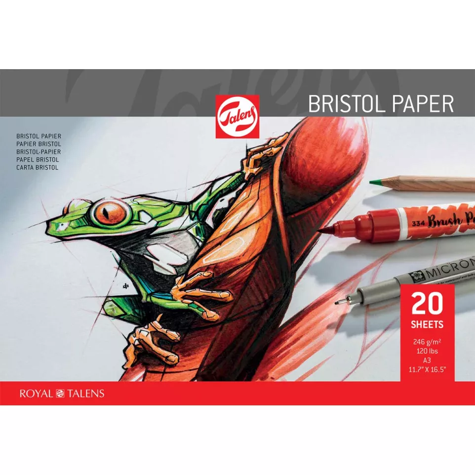 Talens Bristol papier, 250 g, ft 29,7...