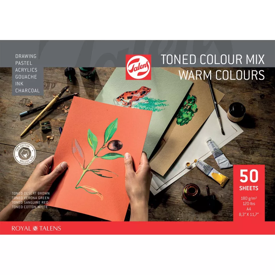 Royal Talens colored drawing paper...