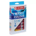 Talens Art Creation aquarelle tube de 12 ml, set de 8 tubes en couleurs assorties