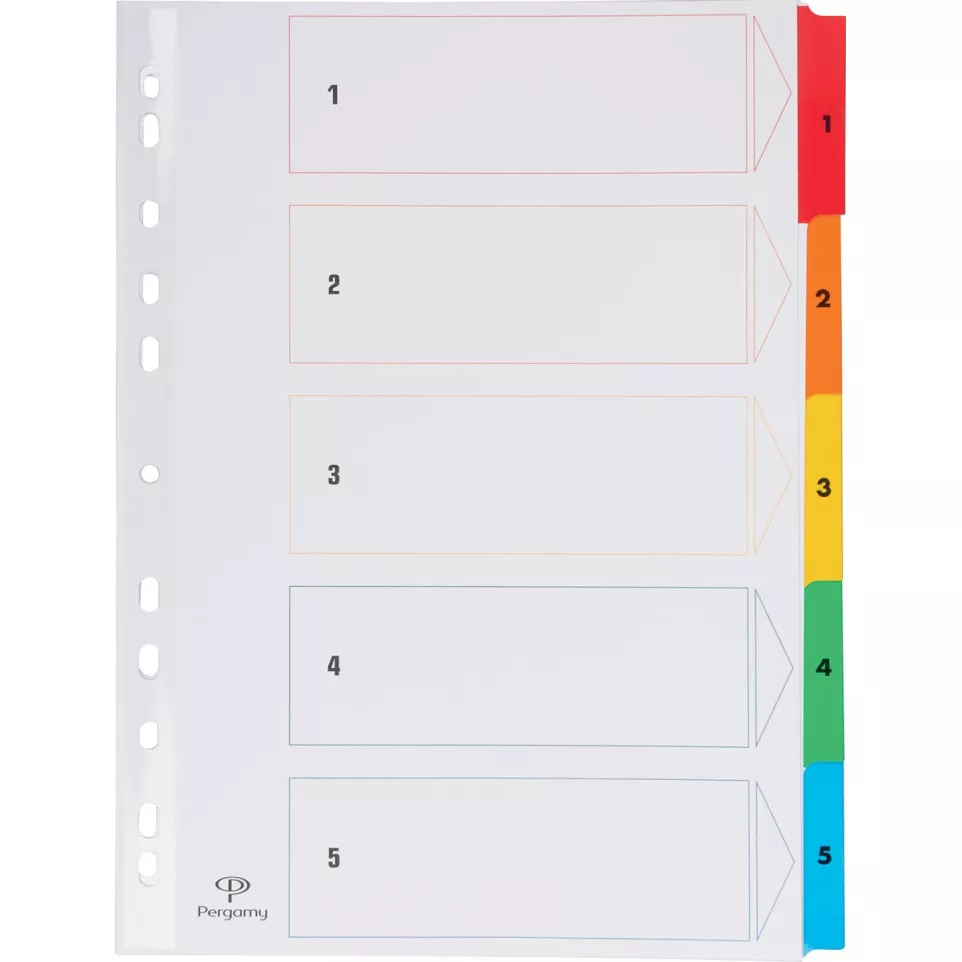 Pergamy intercalaires avec page de...