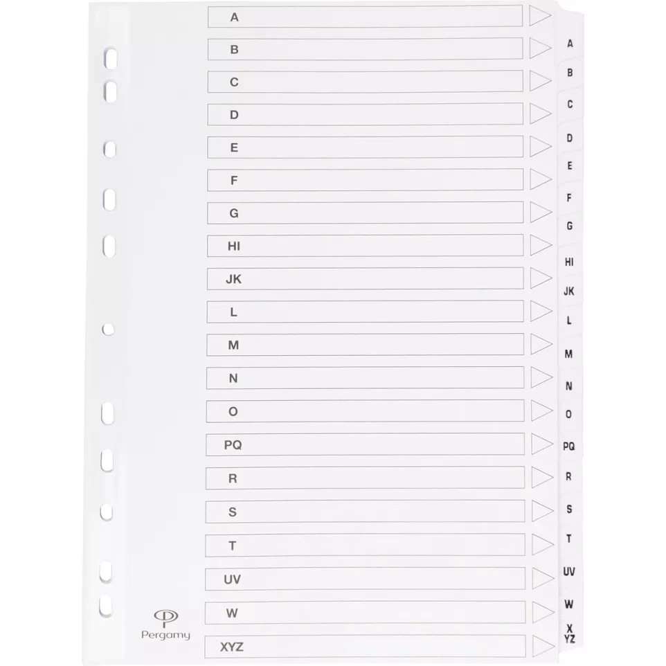 Pergamy intercalaires avec page de...