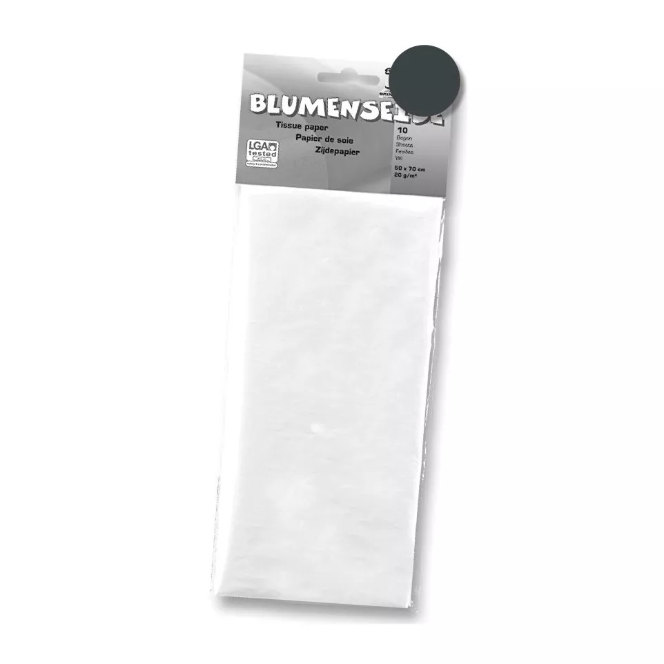 Folia zijdepapier zwart