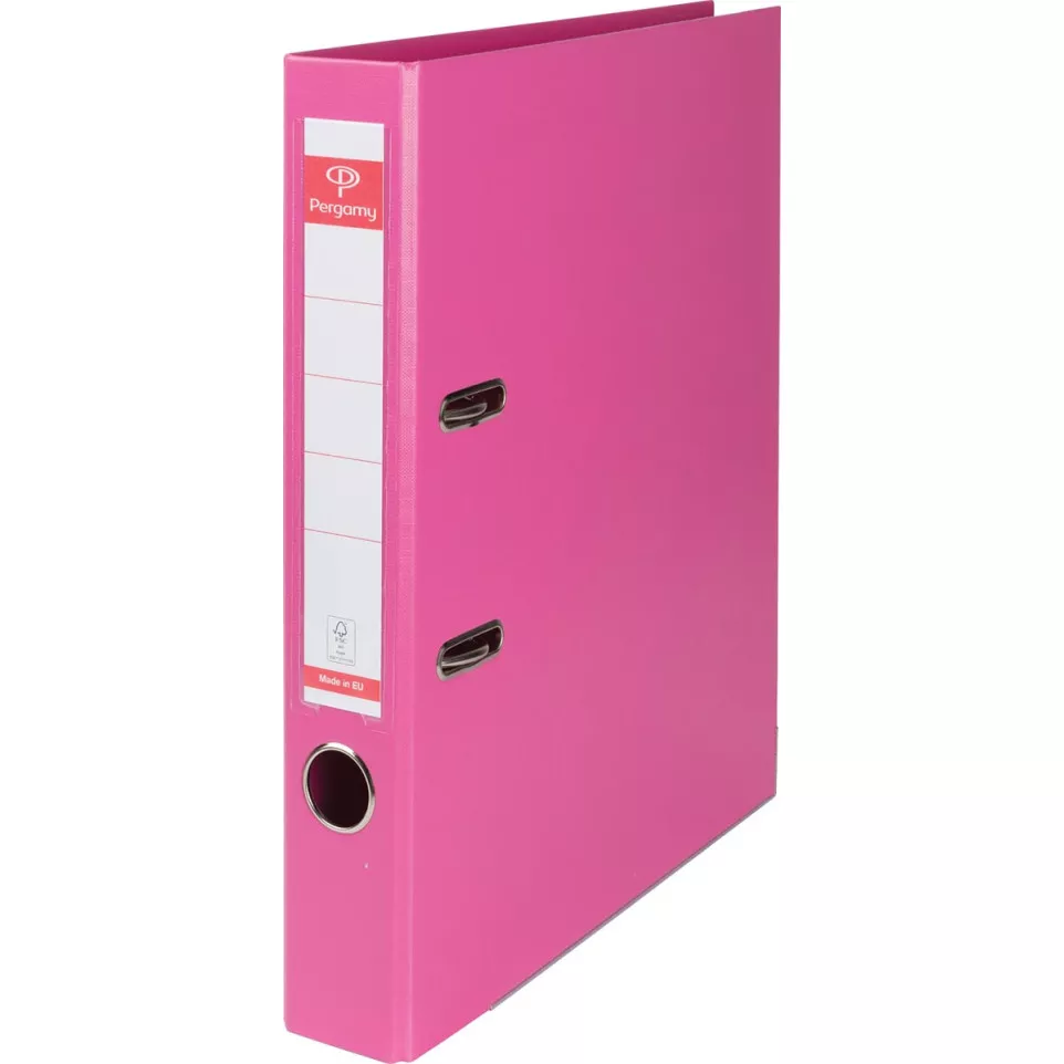 Pergamy lever arch file, A4, full...
