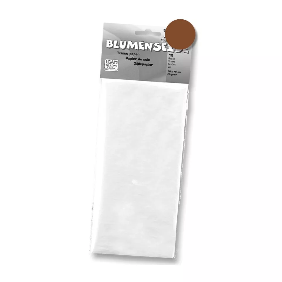 Folia papier de soie brun