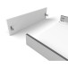 Anthracite Drawer Side Kit Height 84mm with Soft Close Slides Depth 300mm Max 40kg Slim per piece