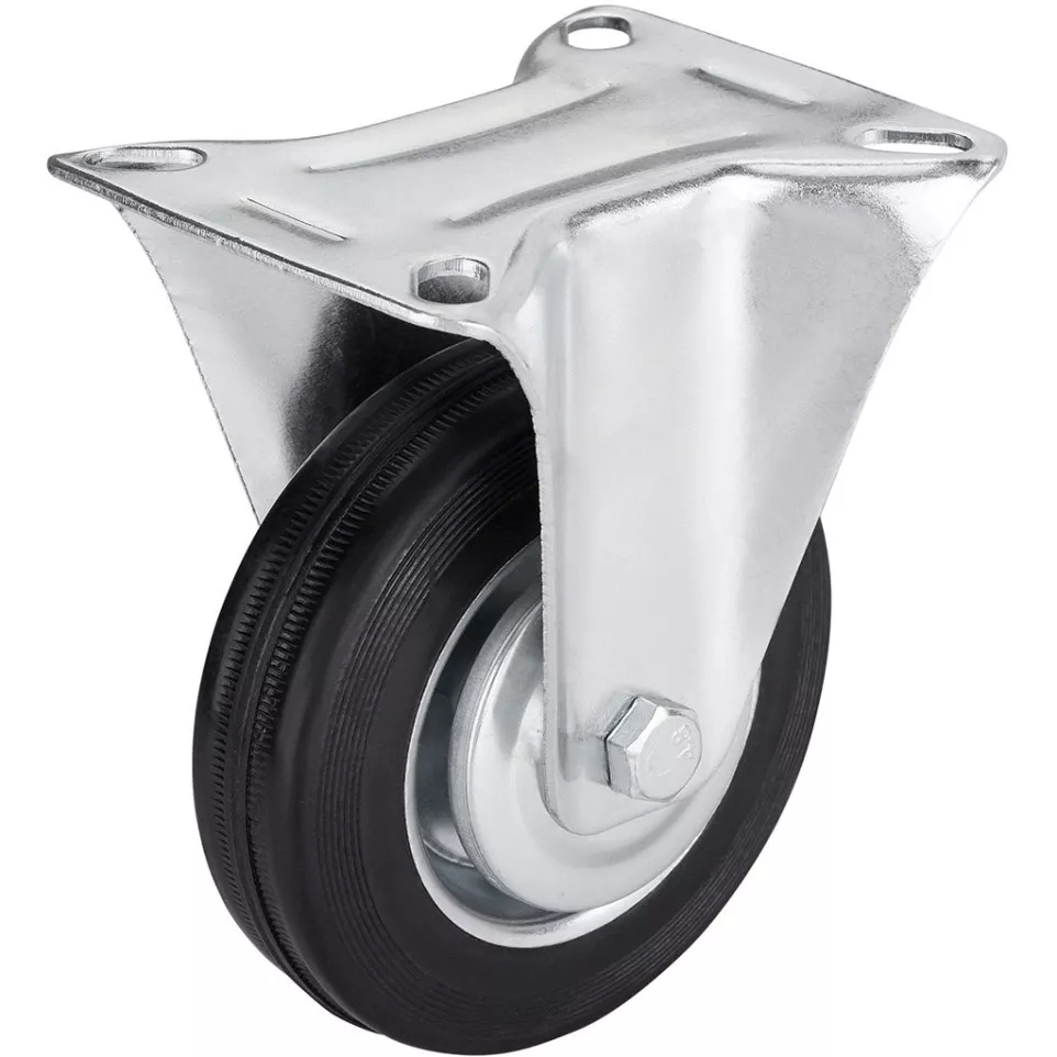 Set van 4 rubberen wielen Ø 100mm...