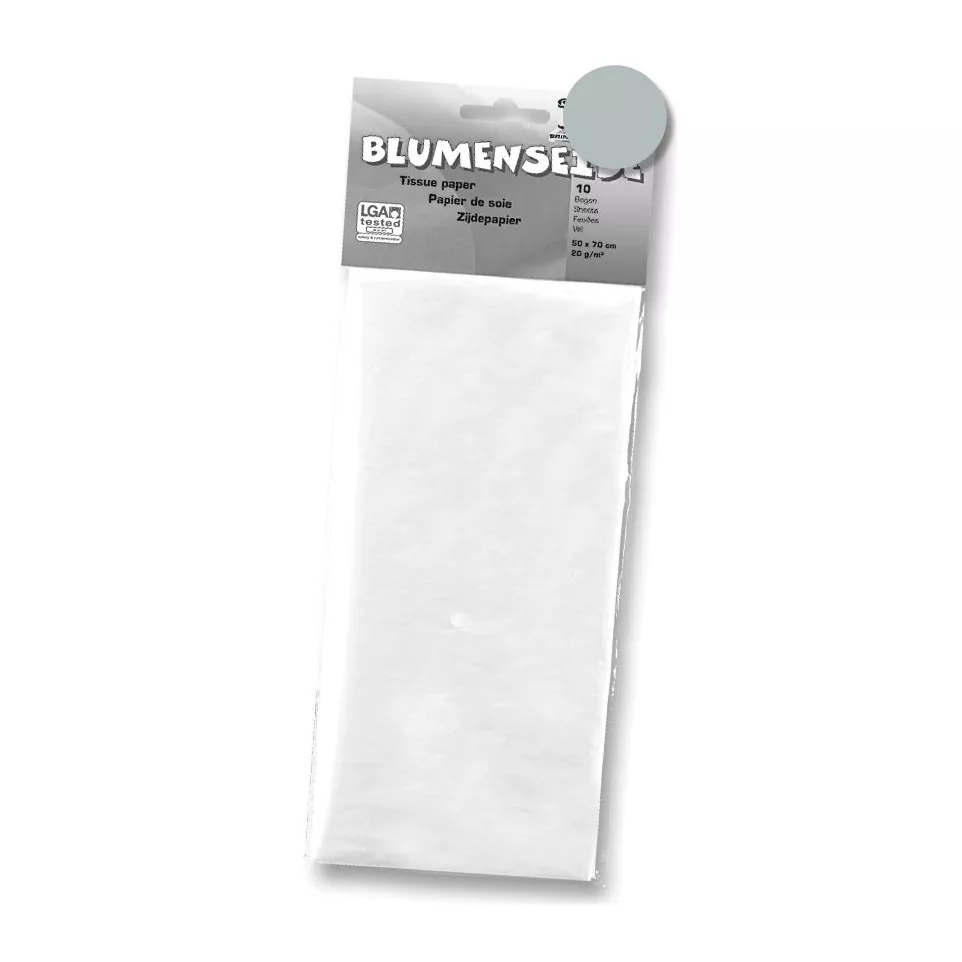 Folia zijdepapier zilver