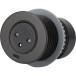Easy-Eject inbouwstopcontact Ø60mm 1 stopcontact+1USB-C zwart / pce