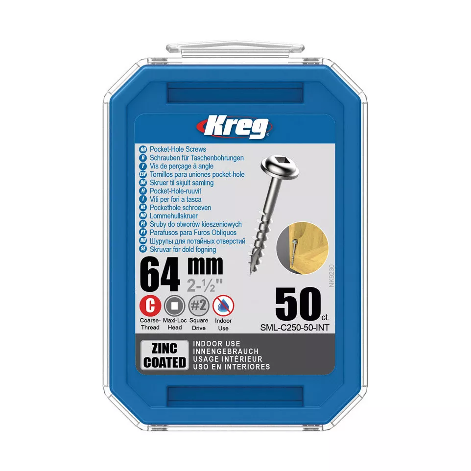 Kreg Blue-Kote 2-1/2 in. Pocket-Hole...