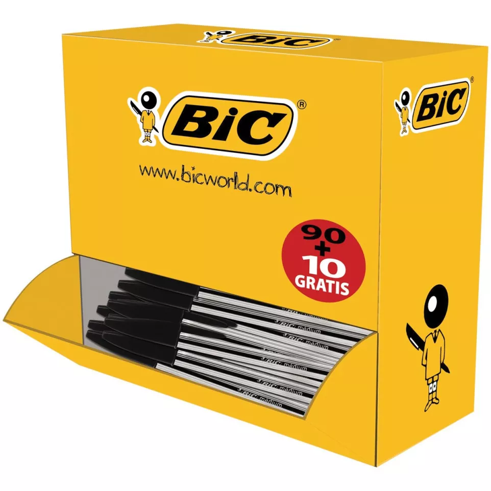 BIC Cristal Xtra Smooth Black...