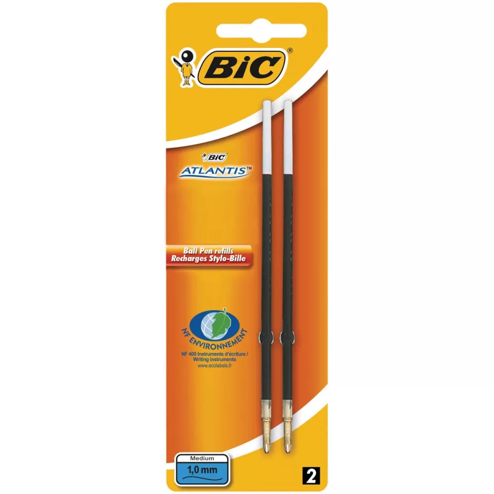 Bic balpenvulling Atlantis blauw,...