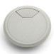 Passe-câbles PVC Ø 80mm gris clair / pce